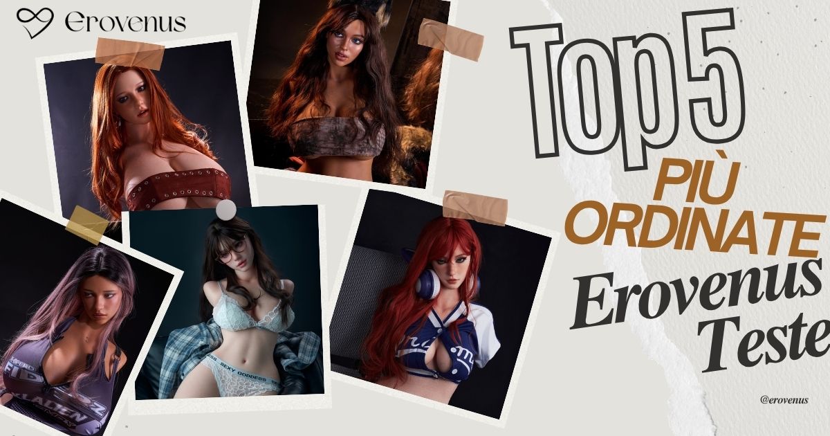 Le 5 Teste Più Ordinate Serie Max Erovenus Banner
